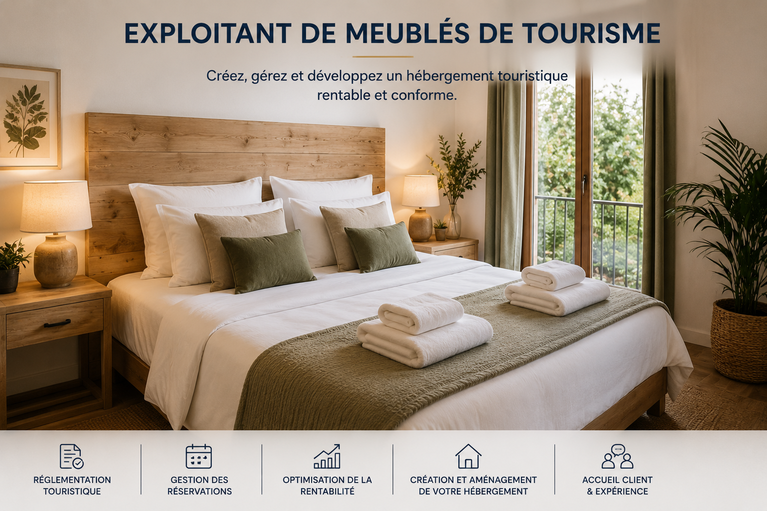 Formation exploitant de meublés de tourisme et chambres d’hôtes