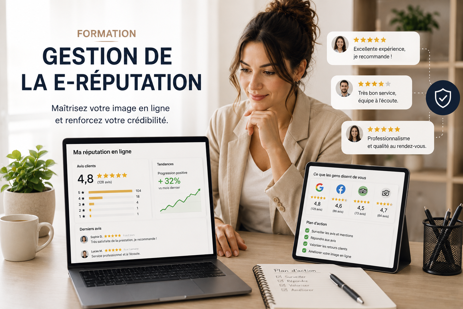 Formation gestion de la e-réputation