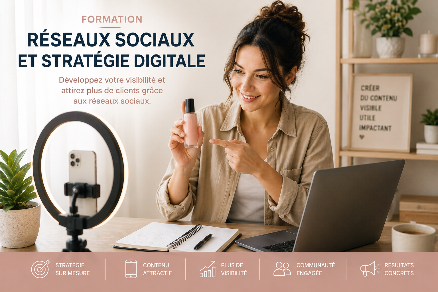 Formation réseaux sociaux et stratégie digitale